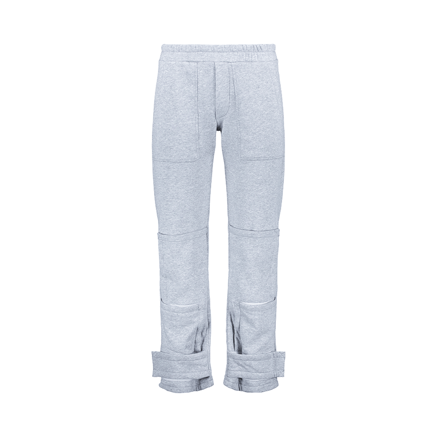 STRAPPED PANTS UTILITY GREY