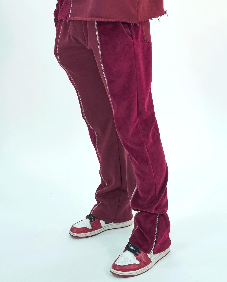 SWEATPANTS - ROUGE CARMIN