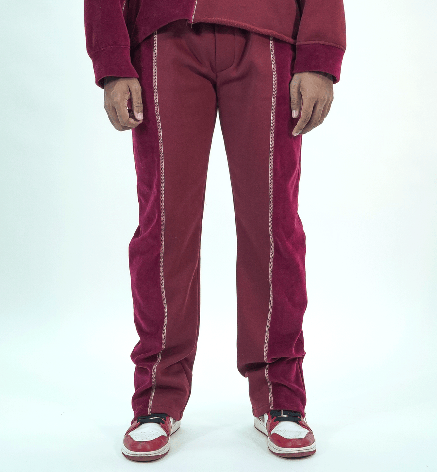 SWEATPANTS - ROUGE CARMIN