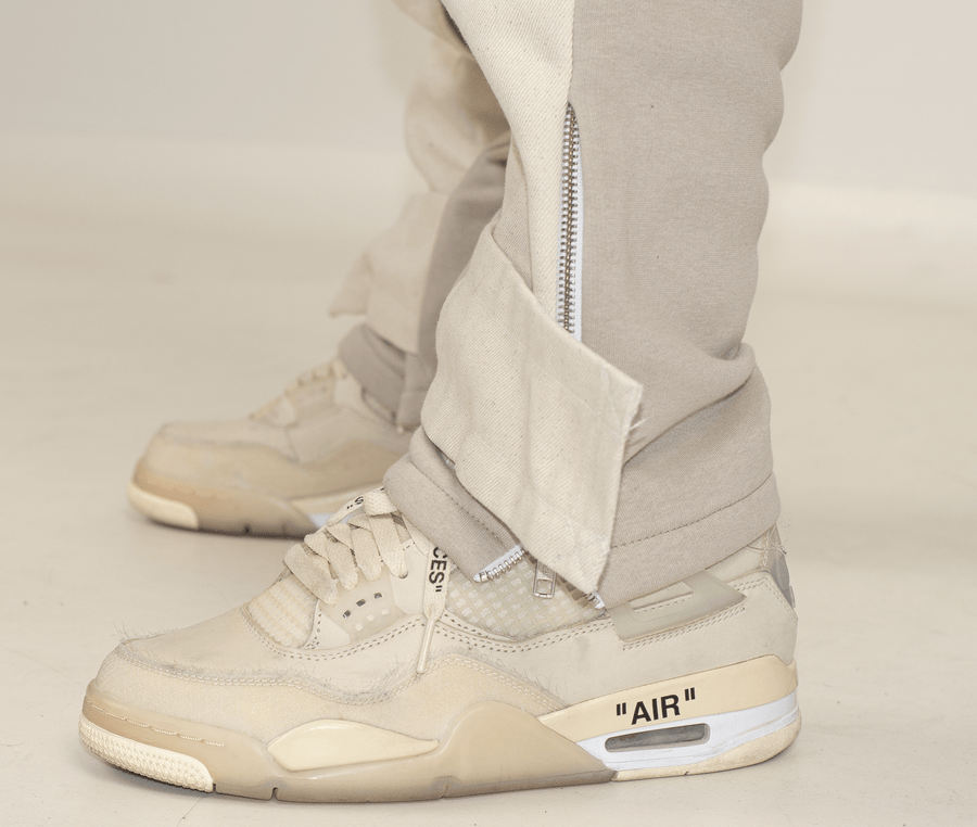 STRAPPED PANTS UTILITY - BEIGE