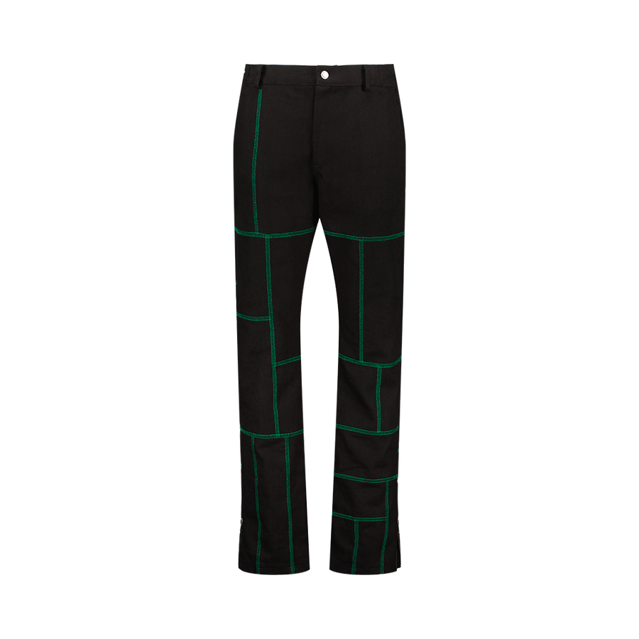 JEANS LINES - NOIR & VERT