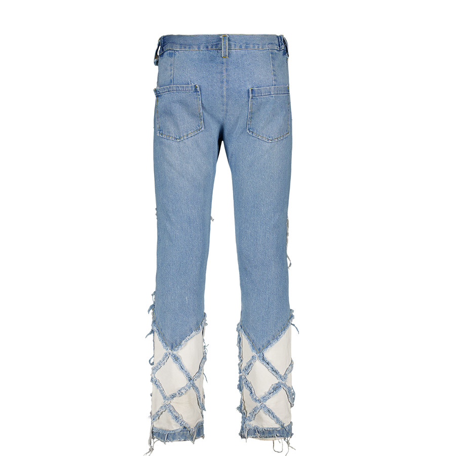 JEANS O2 - BLUE DIAMONDS CUSTOM