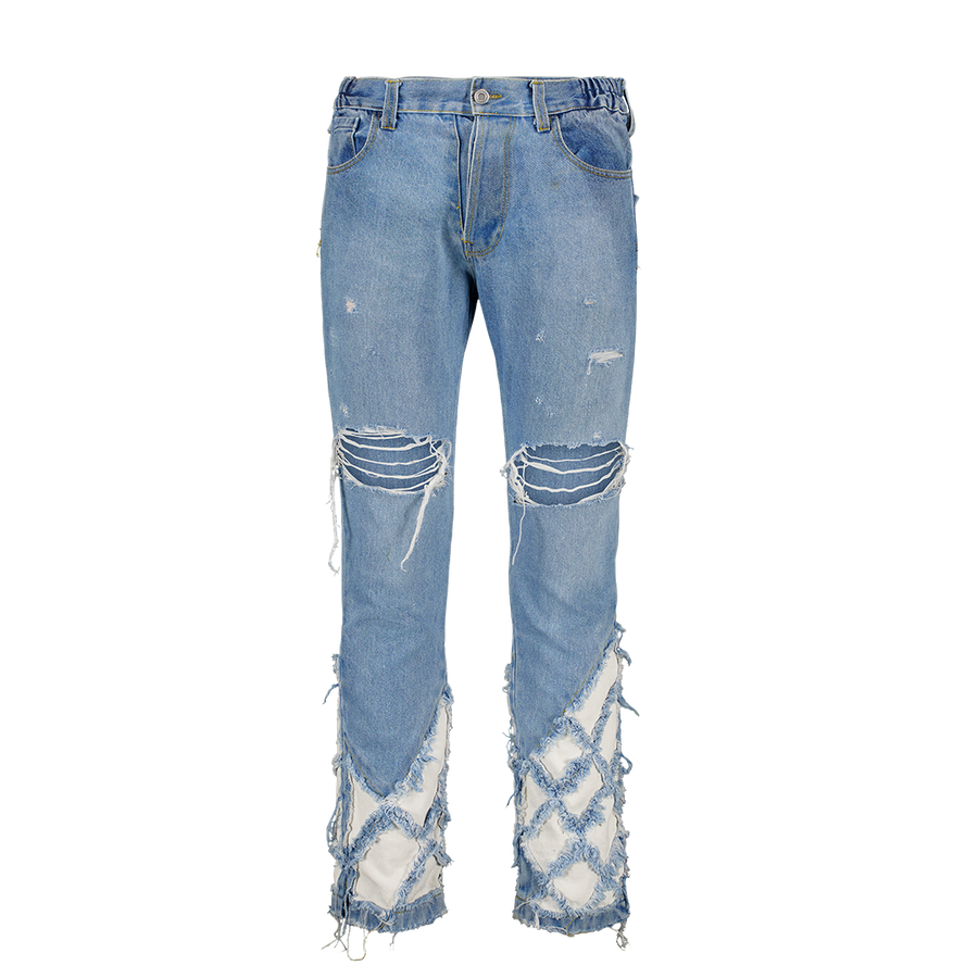 JEANS O2 - BLUE DIAMONDS CUSTOM