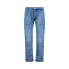 UTILITY STRAPPED PANTS - BLUE DENIM W/O MONISM COLLECTION